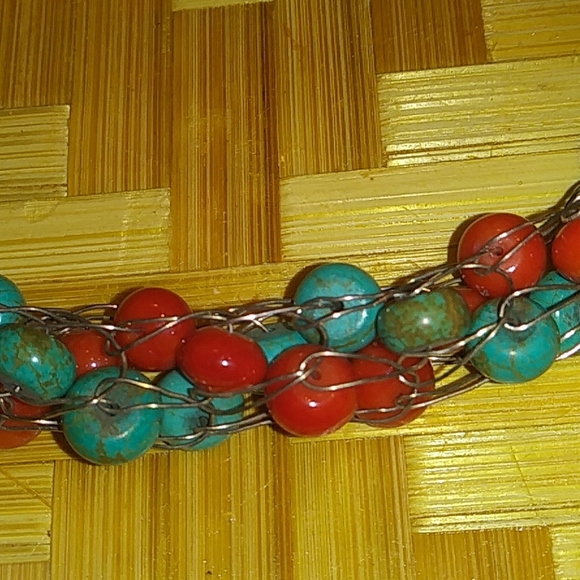 Turquoise & Coral Set - Picture 4 of 6